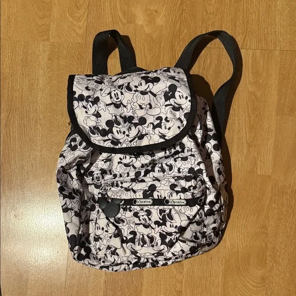 LeSportsac Mickey Mouse Backpack - Picture 1 of 3